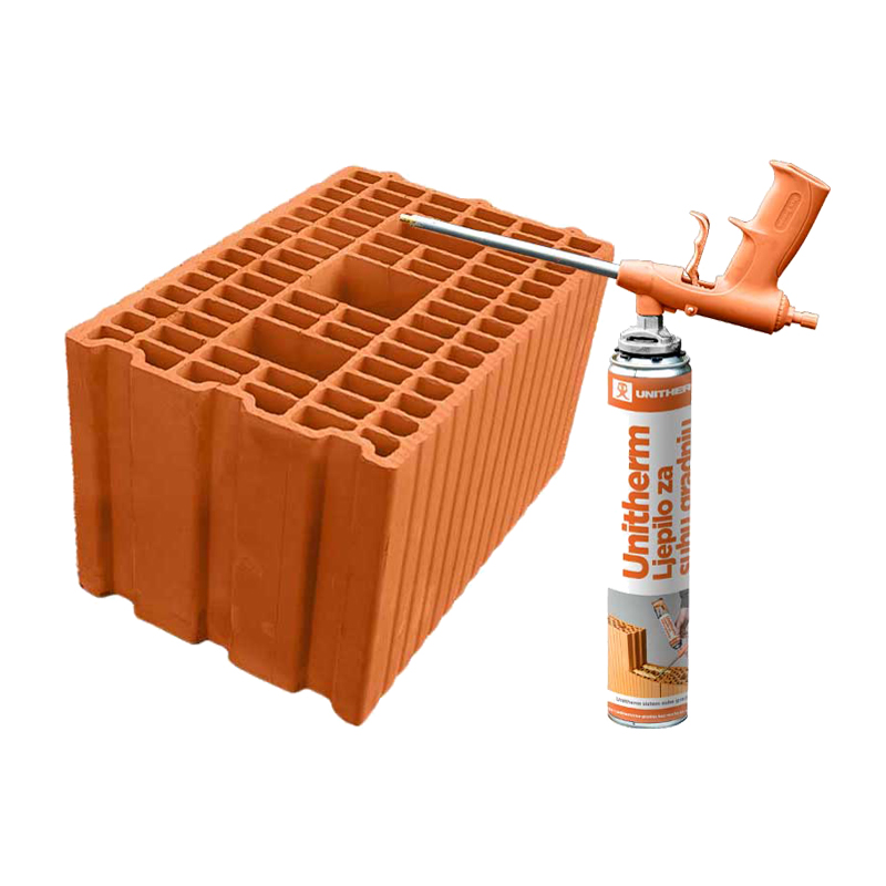 OPEKA (Cigla) UNITHERM 25 Z PROFI, 250x375x249